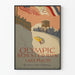 Vintage poster för Olympisk bobåkning vid Lake Placid