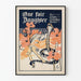 Vintage väggdekorposter One fair Daughter