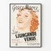 Vintageposter Den Sjungande Venus - Retro Väggdekoration