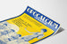 Vintageposter Opocalcium - Retro väggdekoration D-vitamin