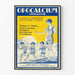 Vintageposter Opocalcium - Retro väggdekoration D-vitamin