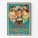 Vintageposter med apelsiner och citroner med Stan Laurel