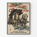 Vintageposter "Order Coal Now" för industriell väggdekoration
