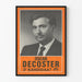 Vintageposter Oscar Decoster 3:e Kandidaat CVP