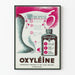 Vintageposter för Oxyléine antiseptisk väggdekoration