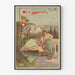 gammal poster PLM General Transatlantiska kompaniet Alger vintage