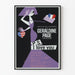 Vintage dekorativ poster P.S. I Love You - Retro grafisk stil