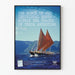 Posters Pacific: Traditionell segelbåt och Äldsta arv