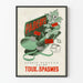 Vintageposter Paderyl - Retro medicinsk väggdekoration