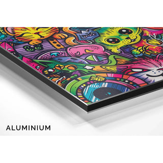 Tableau Pop Art - Jungle Féline | Reproduction Tableau Décoration murale affiche copie