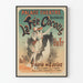 Vintageposter La Fée Cocotte - Väggdekoration Teaterpalats