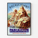 Vintageposter Pancalcion - Retro medicinsk väggdekoration