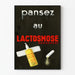 Vintageposter Pansez vid Lactosmoseförband - Medicinsk väggdekoration