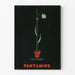 Vintage dekorativ poster Pantamine tillväxt