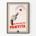 Vintageposter Panvita vitaminer för en originell väggdekoration
