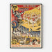 Vintageaffisch Théâtre Paradis-Latin Paris väggdekoration