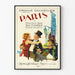 Vintagefilmaffisch Paris av Edmund Goulding