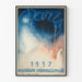 Internationell utställningsaffisch Paris 1937 vintage väggdekoration