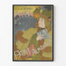 Vintageposter Paris Almanach för väggdekoration