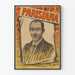 Vintageposter Parisiana Vaunel - Retro väggdekoration