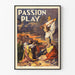 Posters Passion Play - Vintage religiös väggdekoration
