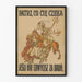 Polsk militär propagandaposter i vintage stil