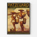 Vintageaffisch Patzcuaro – Nattresa från Mexico City