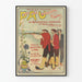 Gammal tävlingsaffisch för skjutning i Pau 1907, vintage väggdekoration