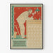 Vintageposter av Paul Hankar, arkitekt av A. Crespin