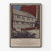 Vintageposter av Paul Revere House i Boston