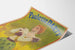 Vintageposter av Paulette Darty i historisk kostym