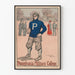 Vintage Pennsylvania Military College Fotbolls-Poster 1902