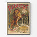 Vintage Peugeot Valentigney poster för väggdekoration