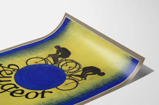 Vintage Peugeot Cykelsport Dekorativ Poster
