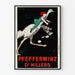 Vintage reklamposter Pfefferminz Dr Hillers