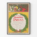 Vintageposter Philadelphia Sunday Press december 1895 - Retro väggdekoration