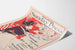 Vintageposter Philadelphia Sunday Press 1896 - Patriotisk väggdekoration