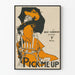 Vintageposter Pick Me Up humoristisk väggdekoration