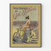 Vintageposter för reservdelar och cyklar Brillant - Retro väggdekoration