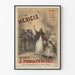 Vintageaffisch av Pierre de Médicis för opera