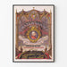 Vintageposter Pio Nono Prayer Books religiös väggdekoration