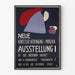 Vintageposter Utställning Nya konstnärsföreningen i München 1909