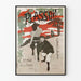 Vintageposter Plasson Cycles för väggdekoration