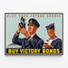 Vintage marin militär affisch Köp Victory Bonds — inramlat konstverk på väggen