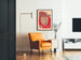 Vintage fickposter för magasin
