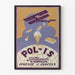 Vintageposter Pol-Is Fineste Floteis för väggdekoration