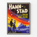 Vintageposter Hamnstad - Retro filmväggdekoration