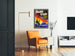 Vintageposter Hamnstad - Retro filmväggdekoration