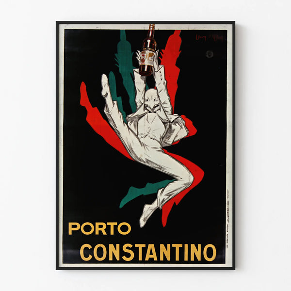 Vintageposter Porto Constantino väggdekoration