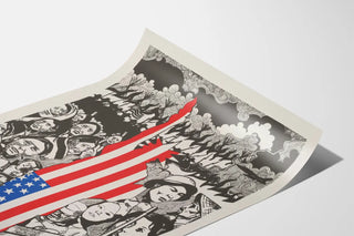 poster-showing-composite-drawing-juxtaposing-north-american-indians-with-vietnamese-with-flag-in-shape-of-statue-of-liberty-superimposed